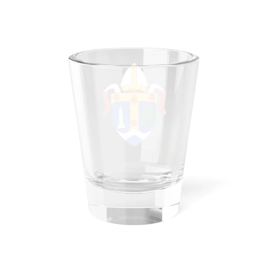 Escudo de la Diócesis de Ocaña (Colombia) (Coat of Arms) Shot Glass 1.5oz - Go Mug Yourself