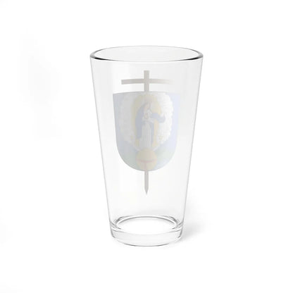 Escudo de la Diócesis de Santa Marta (Colombia) (Coat of Arms) Pint Glass 16oz - Go Mug Yourself