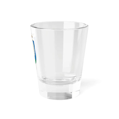 Escudo de la Diócesis de Santa Marta (Colombia) (Coat of Arms) Shot Glass 1.5oz - Go Mug Yourself
