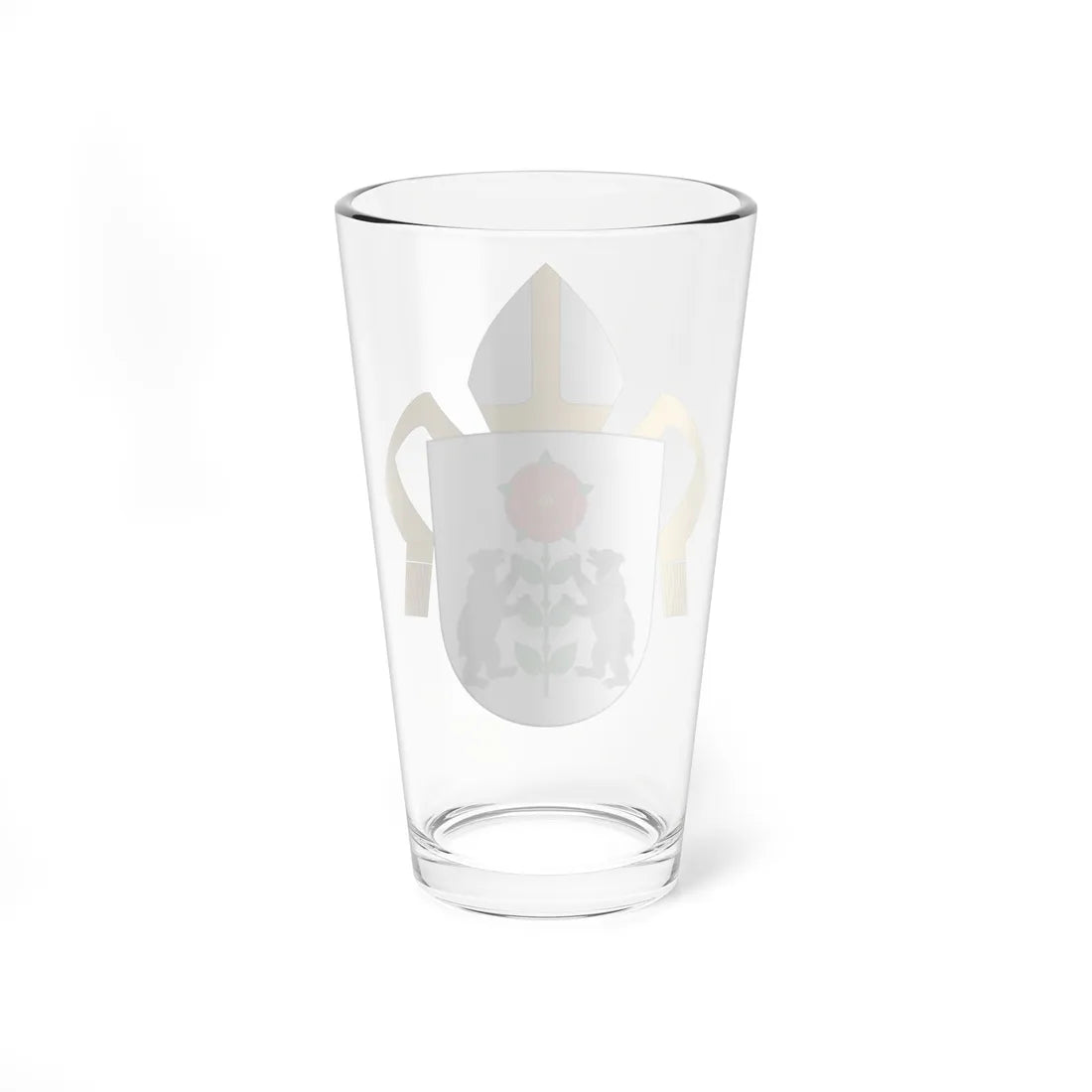 Escudo de la Diócesis de Santa Rosa de Osos (Colombia) (Coat of Arms) Pint Glass 16oz - Go Mug Yourself