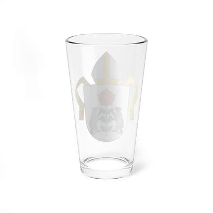 Escudo de la Diócesis de Santa Rosa de Osos (Colombia) (Coat of Arms) Pint Glass 16oz - Go Mug Yourself