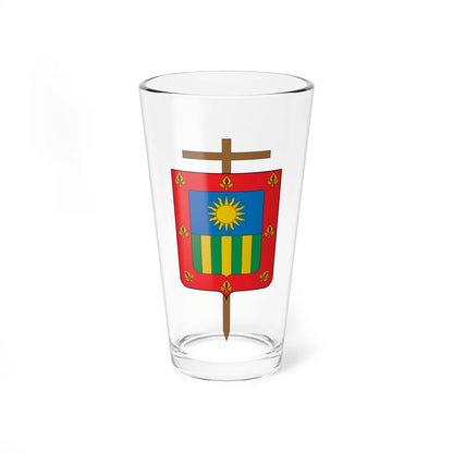 Escudo de la Diócesis de Soacha (Colombia) (Coat of Arms) Pint Glass 16oz 16oz - Go Mug Yourself
