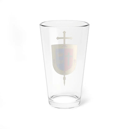 Escudo de la Diócesis de Socorro y San Gil (Colombia) (Coat of Arms) Pint Glass 16oz - Go Mug Yourself