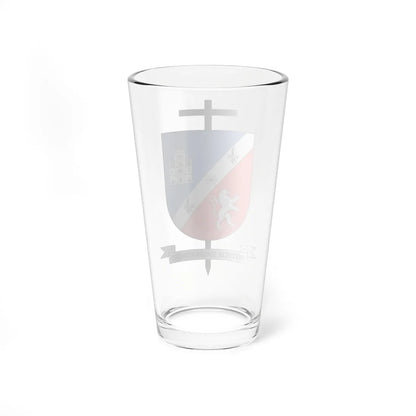 Escudo de la Diócesis de Sonsón-Rionegro (Colombia) (Coat of Arms) Pint Glass 16oz - Go Mug Yourself