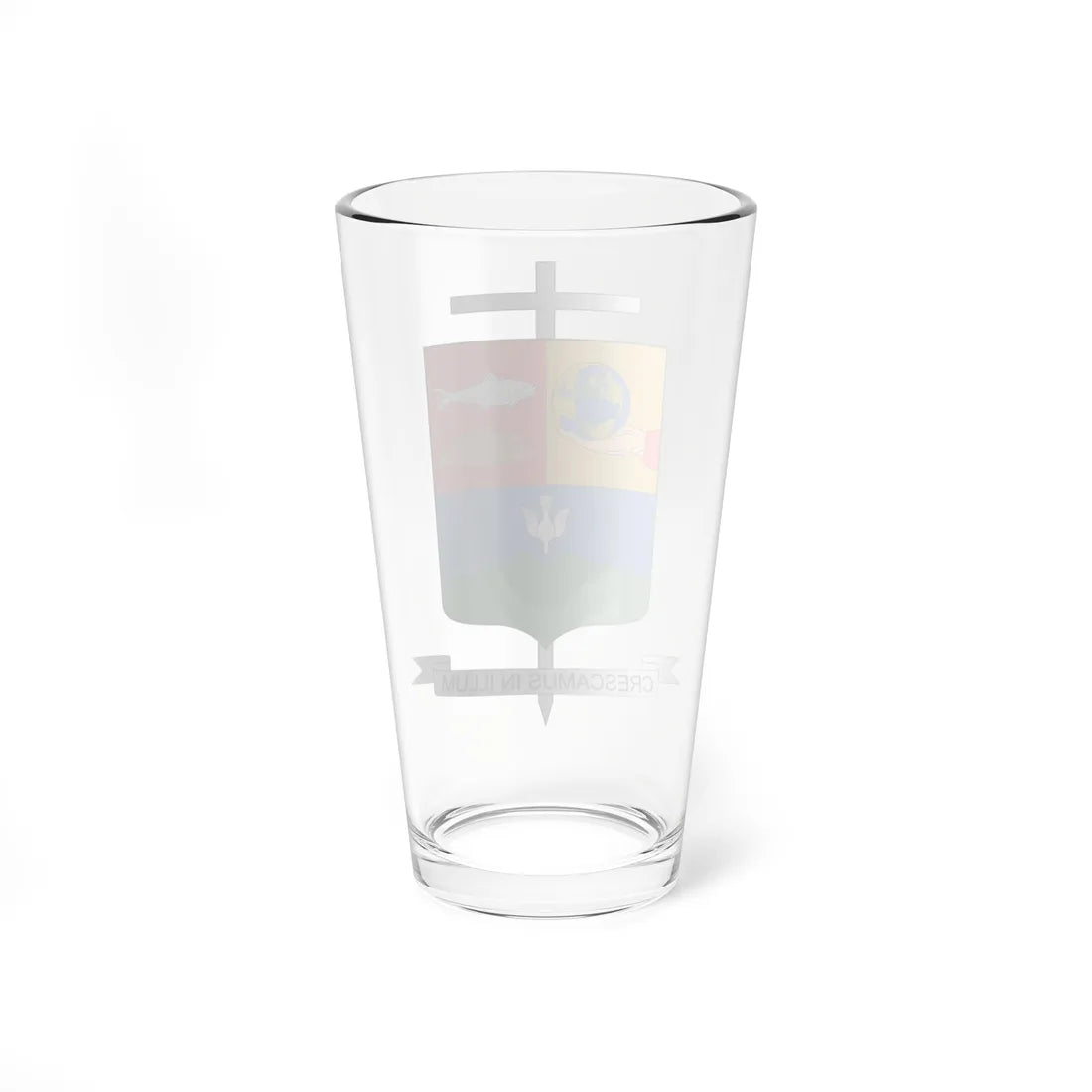 Escudo de la Diócesis de Yopal (Colombia) (Coat of Arms) Pint Glass 16oz - Go Mug Yourself