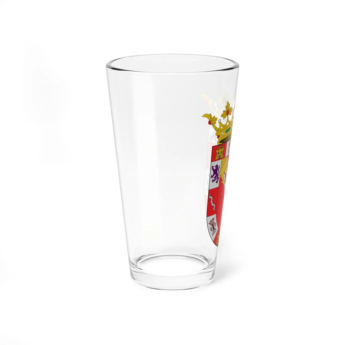 Escudo de La Española Antillas Mayores (Dominica) (Coat of Arms) Pint Glass 16oz - Go Mug Yourself