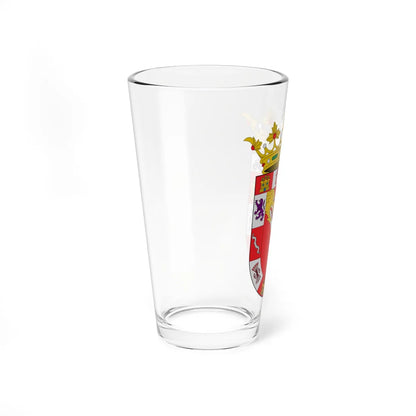 Escudo de La Española Antillas Mayores (Dominica) (Coat of Arms) Pint Glass 16oz - Go Mug Yourself