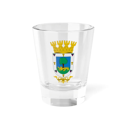 Escudo de La Florida Chile (Chile) (Coat of Arms) Shot Glass 1.5oz 1.5oz - Go Mug Yourself