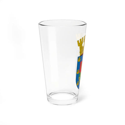 Escudo de La Granja Chile (Chile) (Coat of Arms) Pint Glass 16oz - Go Mug Yourself