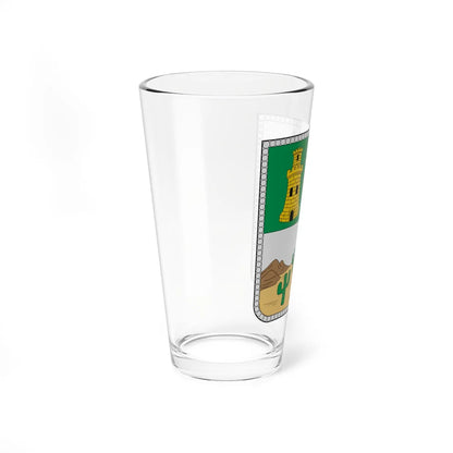 Escudo de La Guajira (Colombia) (Coat of Arms) Pint Glass 16oz - Go Mug Yourself