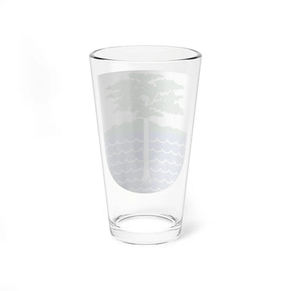 Escudo de la Guinea Portuguesa y Española (Portugal) (Coat of Arms) Pint Glass 16oz - Go Mug Yourself