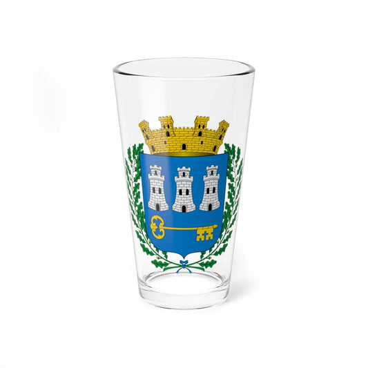 Escudo de la Habana (Cuba) (Coat of Arms) Pint Glass 16oz 16oz - Go Mug Yourself