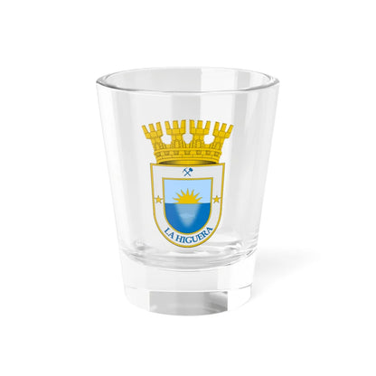 Escudo de La Higuera (Chile) (Coat of Arms) Shot Glass 1.5oz 1.5oz - Go Mug Yourself