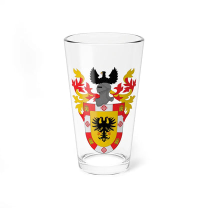 Escudo de La Imperial (Chile) (Coat of Arms) Pint Glass 16oz 16oz - Go Mug Yourself