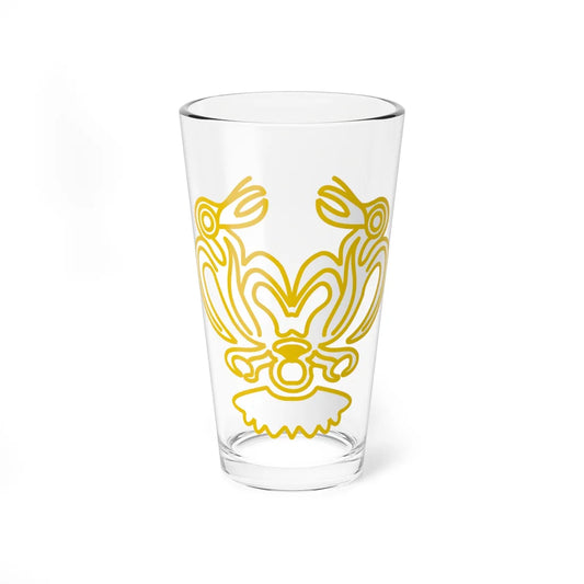 Escudo de la Isla de Pascua (Chile) (Coat of Arms) Pint Glass 16oz 16oz - Go Mug Yourself