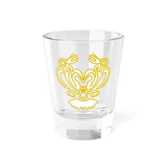 Escudo de la Isla de Pascua (Chile) (Coat of Arms) Shot Glass 1.5oz 1.5oz - Go Mug Yourself