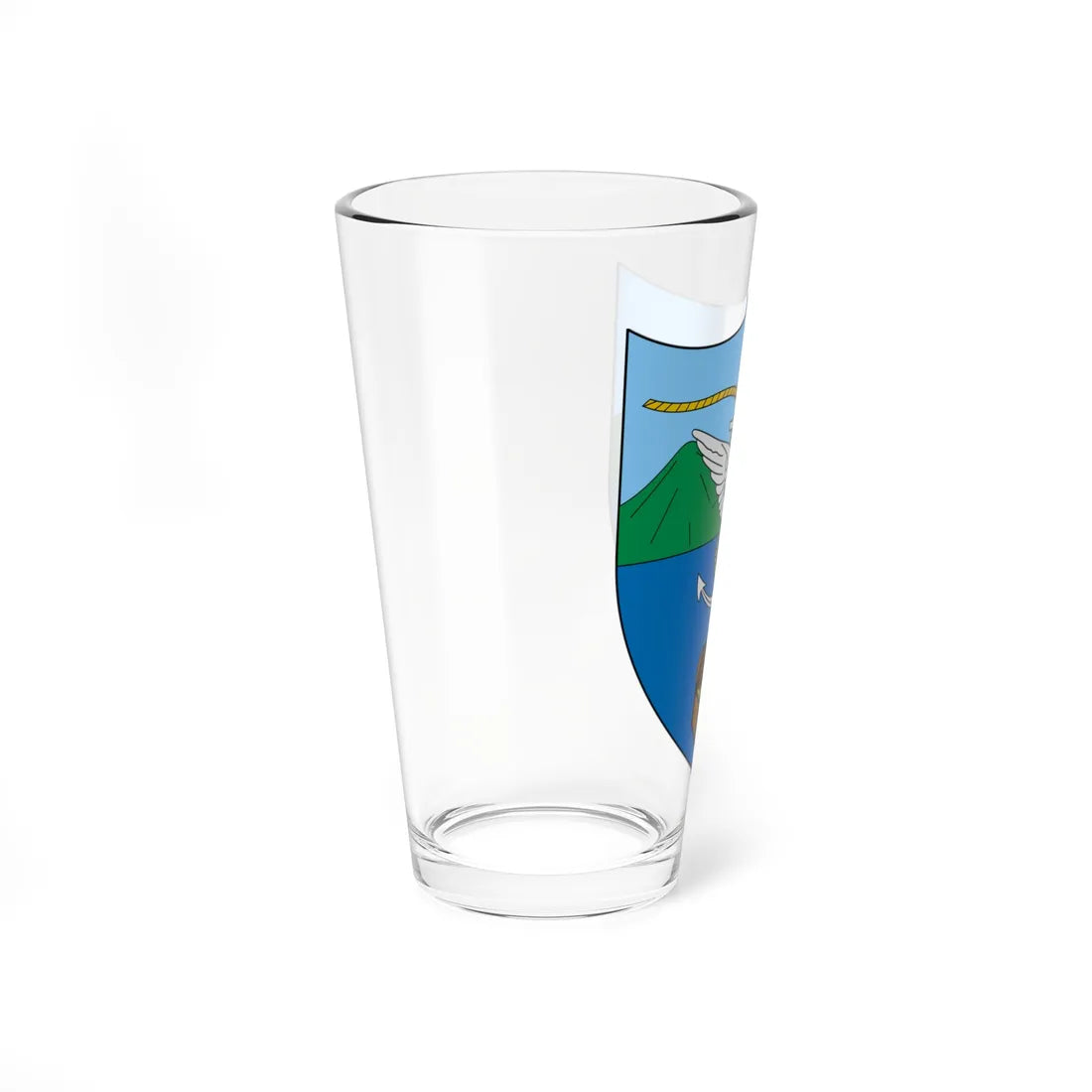 Escudo de la Isla de Providencia (Colombia) (Coat of Arms) Pint Glass 16oz - Go Mug Yourself
