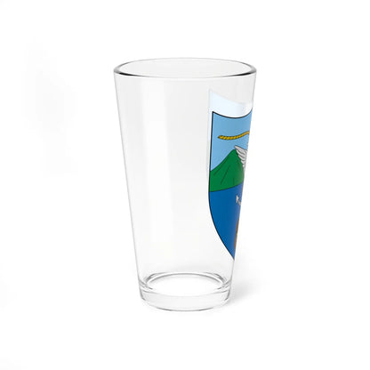 Escudo de la Isla de Providencia (Colombia) (Coat of Arms) Pint Glass 16oz - Go Mug Yourself