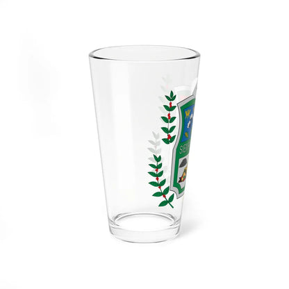 Escudo de La Jagua de Ibirico (Colombia) (Coat of Arms) Pint Glass 16oz - Go Mug Yourself