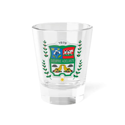 Escudo de La Jagua de Ibirico (Colombia) (Coat of Arms) Shot Glass 1.5oz 1.5oz - Go Mug Yourself