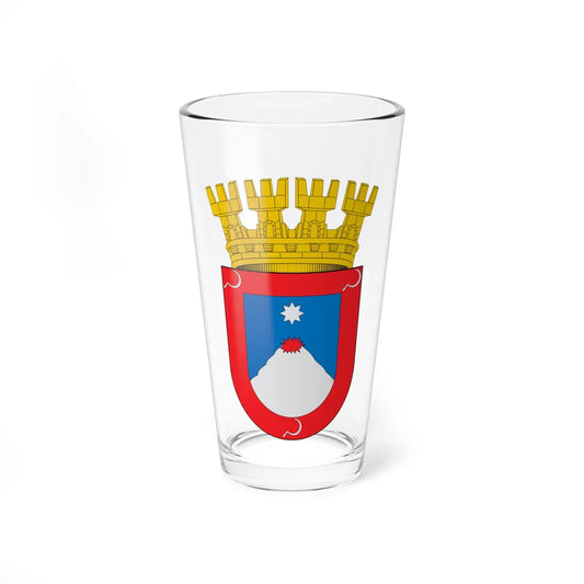 Escudo de La Ligua (Chile) (Coat of Arms) Pint Glass 16oz 16oz - Go Mug Yourself