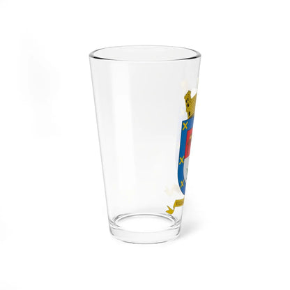 Escudo de La Mesa Cundinamarca (Colombia) (Coat of Arms) Pint Glass 16oz - Go Mug Yourself