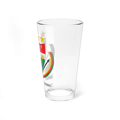 Escudo de La Montañita (Colombia) (Coat of Arms) Pint Glass 16oz - Go Mug Yourself