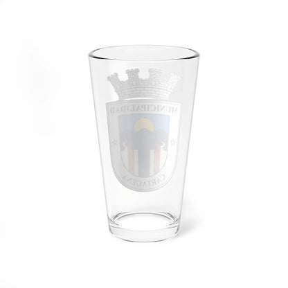 Escudo de la Municipalidad de Cartagena - Chile (Chile) (Coat of Arms) Pint Glass 16oz - Go Mug Yourself