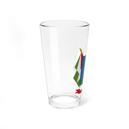 Escudo de La Palma Cundinamarca (Colombia) (Coat of Arms) Pint Glass 16oz - Go Mug Yourself