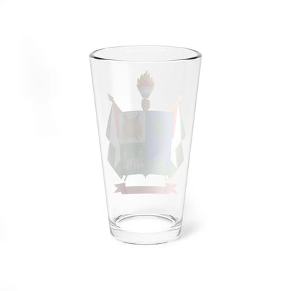 Escudo de La Palma Cundinamarca (Colombia) (Coat of Arms) Pint Glass 16oz - Go Mug Yourself