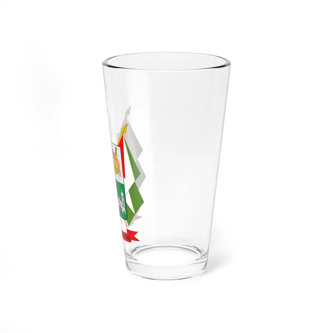 Escudo de La Palma Cundinamarca (Colombia) (Coat of Arms) Pint Glass 16oz - Go Mug Yourself