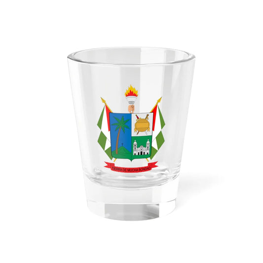 Escudo de La Palma Cundinamarca (Colombia) (Coat of Arms) Shot Glass 1.5oz 1.5oz - Go Mug Yourself