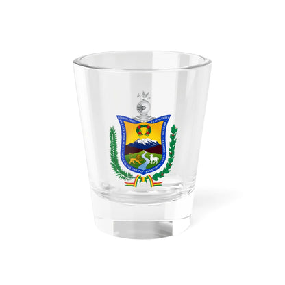 Escudo de La Paz (Bolivia) (Coat of Arms) Shot Glass 1.5oz 1.5oz - Go Mug Yourself