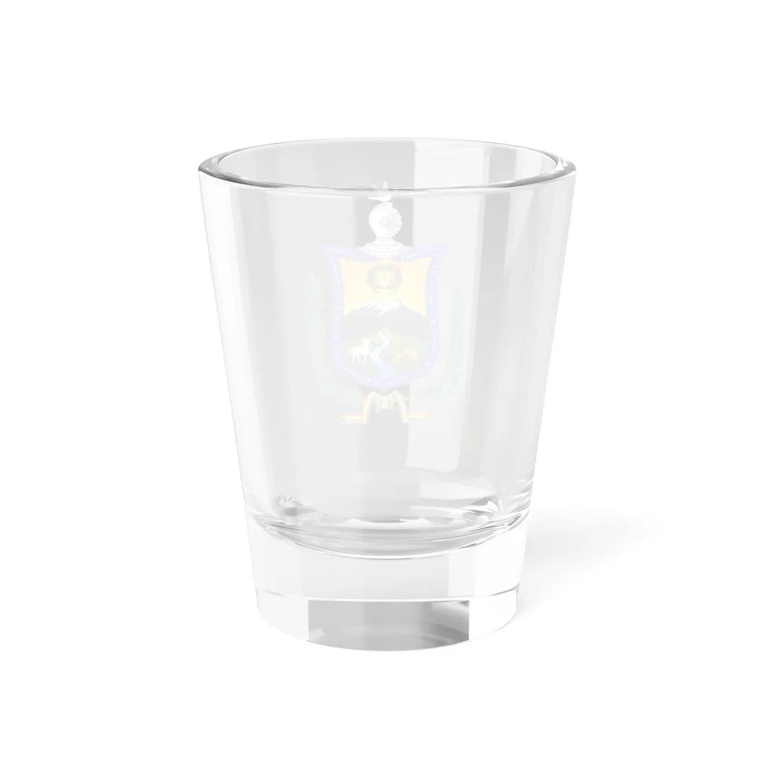 Escudo de La Paz (Bolivia) (Coat of Arms) Shot Glass 1.5oz - Go Mug Yourself