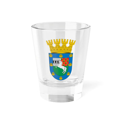 Escudo de La Pintana (Chile) (Coat of Arms) Shot Glass 1.5oz 1.5oz - Go Mug Yourself