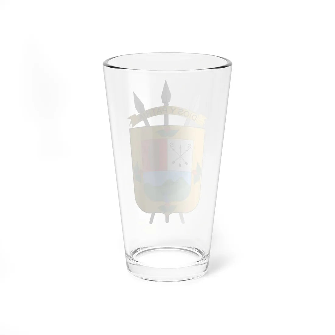 Escudo de La Plata Huila (Colombia) (Coat of Arms) Pint Glass 16oz - Go Mug Yourself