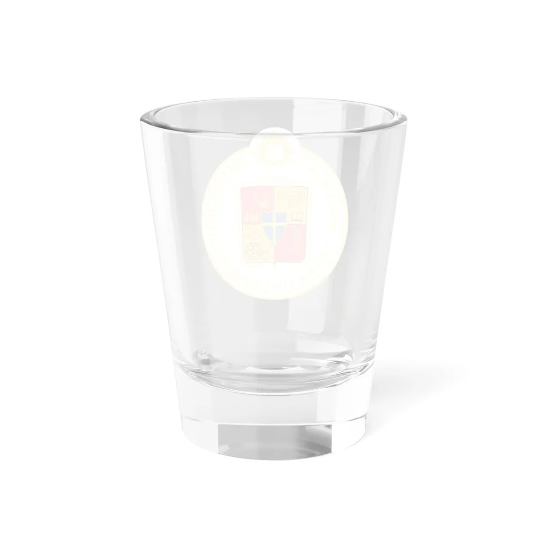 Escudo de la Pontificia Universidad Católica de Valparaíso (Chile) (Coat of Arms) Shot Glass 1.5oz - Go Mug Yourself