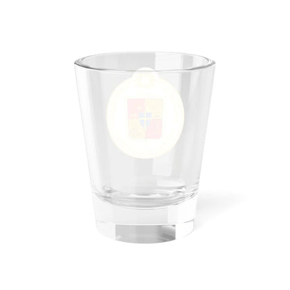 Escudo de la Pontificia Universidad Católica de Valparaíso (Chile) (Coat of Arms) Shot Glass 1.5oz - Go Mug Yourself