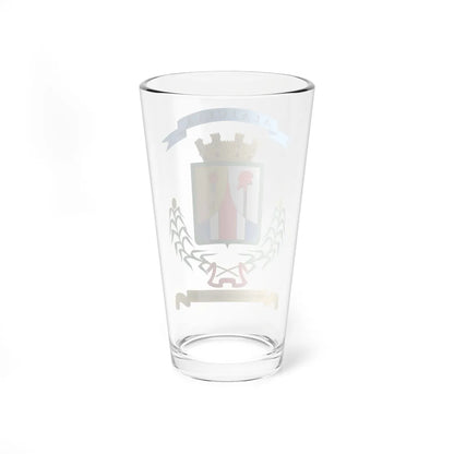 Escudo de la Provincia de Alajuela (Costa Rica) (Coat of Arms) Pint Glass 16oz - Go Mug Yourself