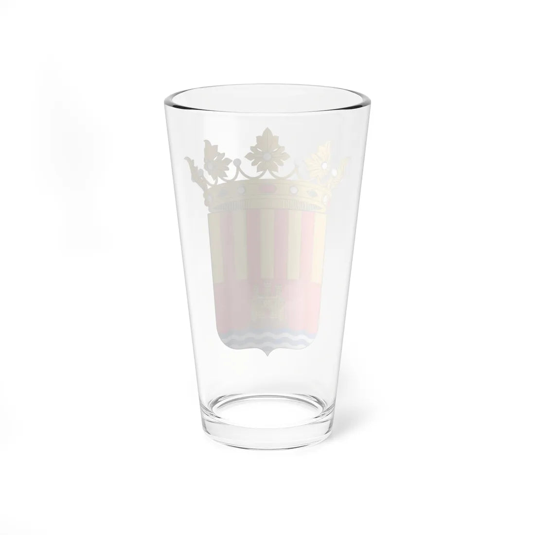 Escudo de la Provincia de Alicante (Spain) (Coat of Arms) Pint Glass 16oz - Go Mug Yourself