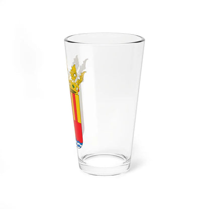 Escudo de la Provincia de Alicante (Spain) (Coat of Arms) Pint Glass 16oz - Go Mug Yourself