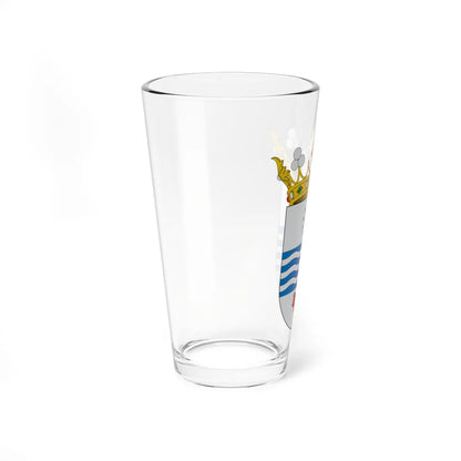 Escudo de la Provincia de Biobío (Chile) (Coat of Arms) Pint Glass 16oz - Go Mug Yourself