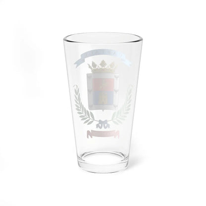 Escudo de la Provincia de Cartago (Costa Rica) (Coat of Arms) Pint Glass 16oz - Go Mug Yourself