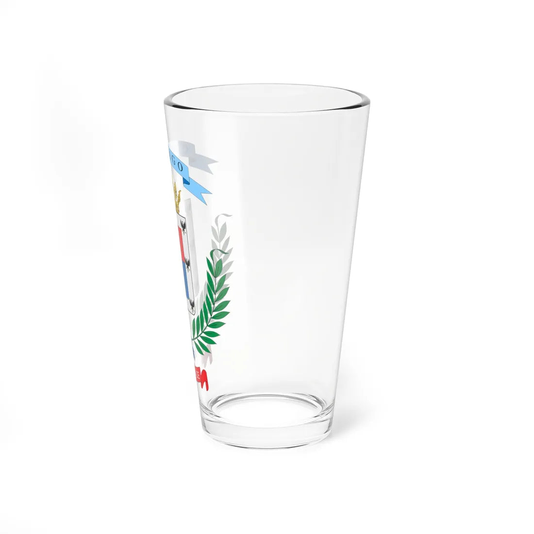 Escudo de la Provincia de Cartago (Costa Rica) (Coat of Arms) Pint Glass 16oz - Go Mug Yourself