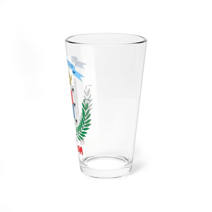 Escudo de la Provincia de Cartago (Costa Rica) (Coat of Arms) Pint Glass 16oz - Go Mug Yourself