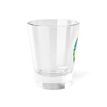 Escudo de la Provincia de Corrientes variante 1 (Argentina) (Coat of Arms) Shot Glass 1.5oz - Go Mug Yourself