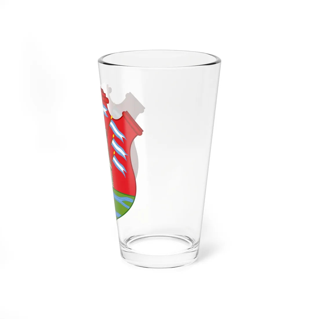 Escudo de la Provincia de Córdoba (Argentina) (Coat of Arms) Pint Glass 16oz - Go Mug Yourself