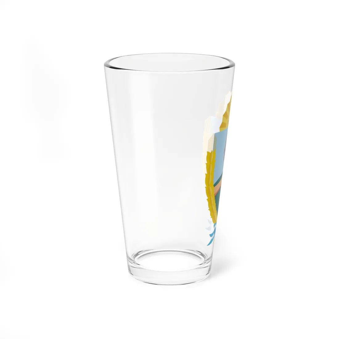 Escudo de la provincia de Eva Perón (Argentina) (Coat of Arms) Pint Glass 16oz - Go Mug Yourself