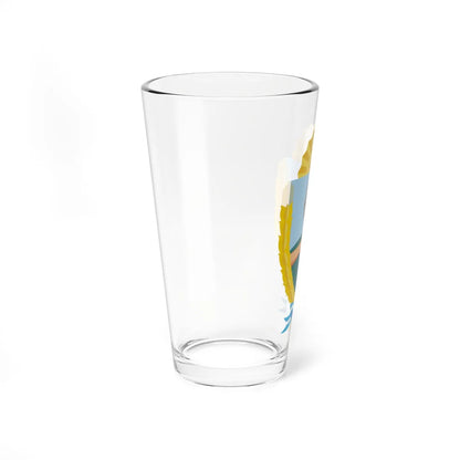 Escudo de la provincia de Eva Perón (Argentina) (Coat of Arms) Pint Glass 16oz - Go Mug Yourself