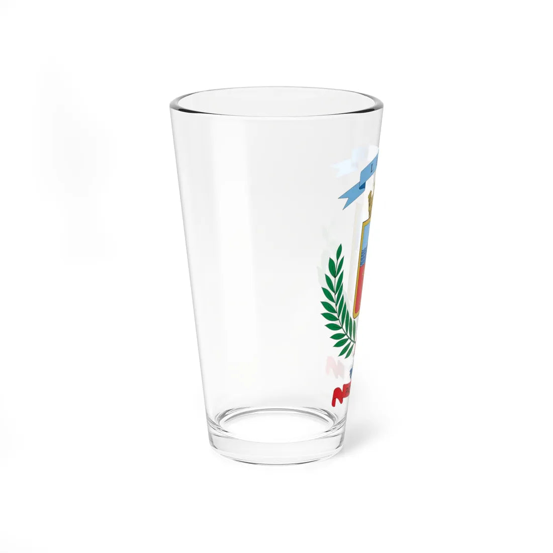Escudo de la Provincia de Limón (Costa Rica) (Coat of Arms) Pint Glass 16oz - Go Mug Yourself